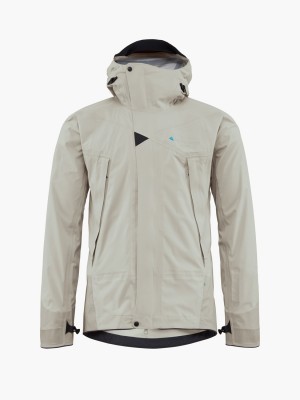 Men Klättermusen Allgrön 2.0 Waterproof Jackets Grey | 97685XBJN