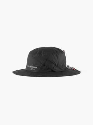 Men Klättermusen Ansur Hats Black | 38495HWPF