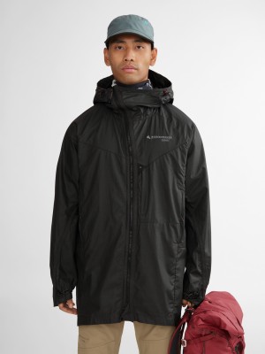 Men Klättermusen Ansur Parka Black | 02567XCYW