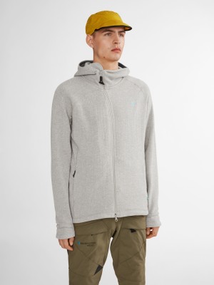 Men Klättermusen Balder Hoodie Midlayer Dark Grey | 96375EWRP