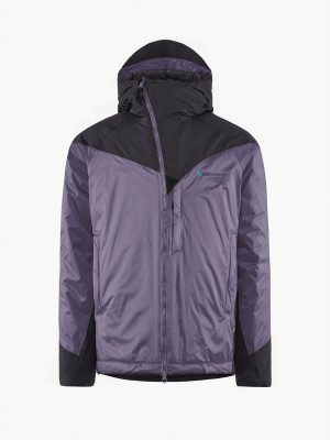 Men Klättermusen Bifrost Down Jackets Purple Black | 54879CKIV