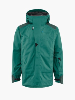 Men Klättermusen Brage 2.0 Waterproof Jackets Green | 40152AMTS