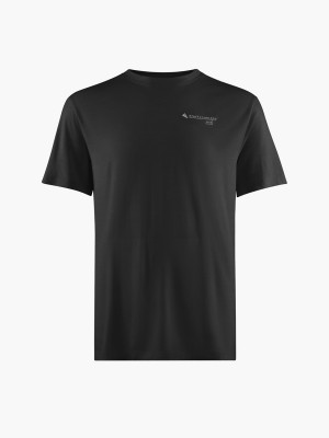 Men Klättermusen Dagr T-Shirt Black | 64937CWMD