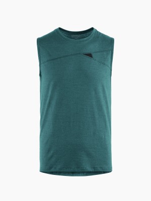 Men Klättermusen Fafne Baselayer Blue | 36154MFHG