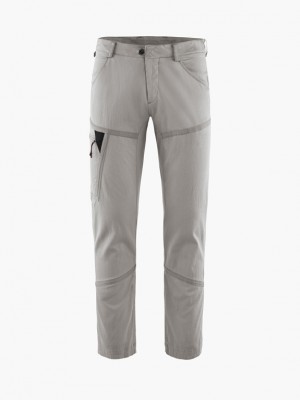 Men Klättermusen Gefjon Pants Grey | 59307BAJL