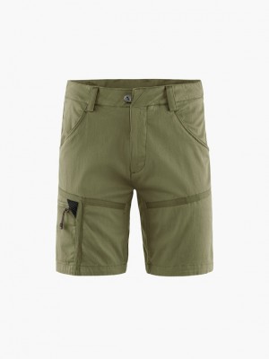 Men Klättermusen Gefjon Shorts Green | 17483PAUQ