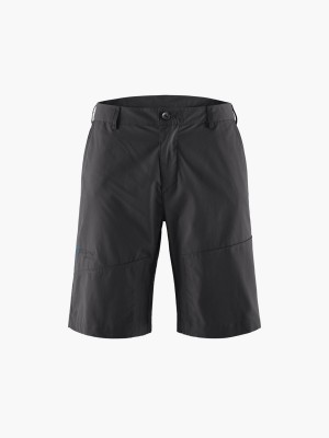 Men Klättermusen Grimm Shorts Black | 37985WBNO