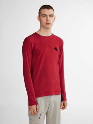 Men Klättermusen Huge Midlayer Red | 24053PAKE