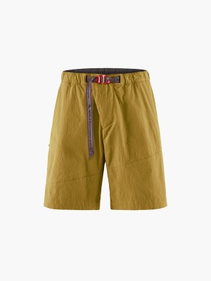 Men Klättermusen Ivalde Shorts Green | 20691GSZU