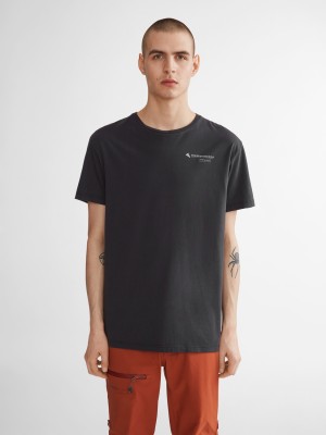 Men Klättermusen MFR T-Shirt Black | 39674YDWT