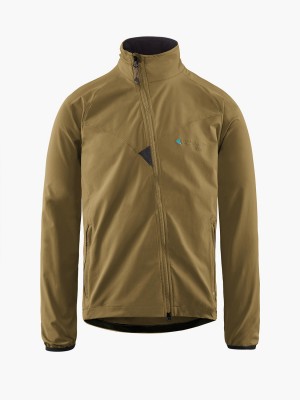 Men Klättermusen Mithril Wind Jacket Olive | 90813LOPX