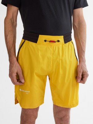 Men Klättermusen Nal Shorts Yellow | 26175SOBK