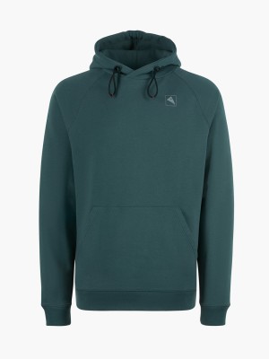 Men Klättermusen Runa Elements Hoodie Blue | 93167ZJFB