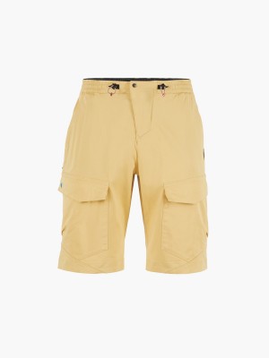 Men Klättermusen Skjold Shorts Brown | 50917BTLW