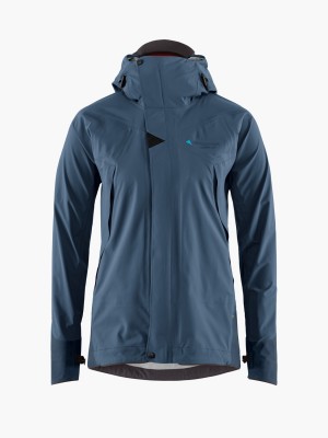 Women Klättermusen Allgrön 2.0 Waterproof Jackets Blue | 26789WOHI