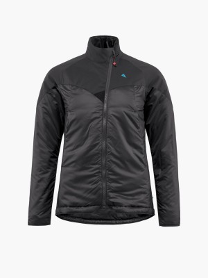 Women Klättermusen Alv 2.0 Down Jackets Black | 94632GKXF