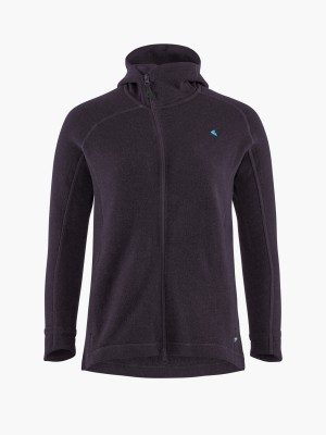 Women Klättermusen Balder Hoodie Midlayer Purple | 94107WUYB