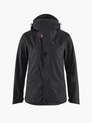 Women Klättermusen Brage 2.0 Waterproof Jackets Black | 98637YMKV