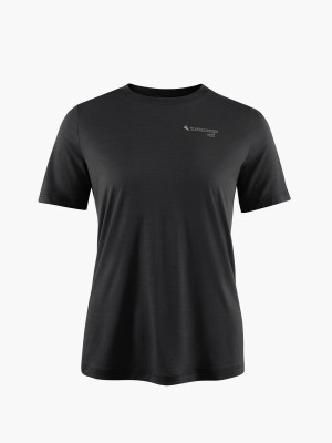 Women Klättermusen Dagr T-Shirt Black | 02869RJXD