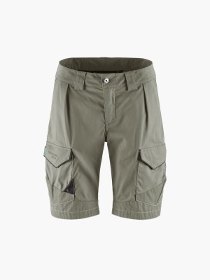 Women Klättermusen Grimner Shorts Green | 97528BFAR