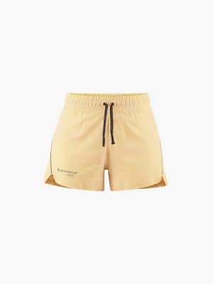 Women Klättermusen Laufey Shorts Brown | 57046XEDN