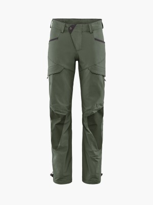 Women Klättermusen Misty 2.0 Pants Dark Green | 82164LNOH