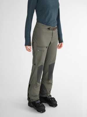 Women Klättermusen Od Pants Green | 80934GPHD