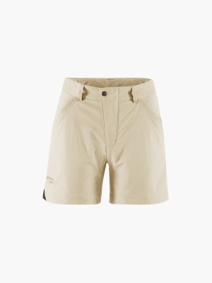 Women Klättermusen Vanadis 3.0 Shorts Beige | 18359PNWB