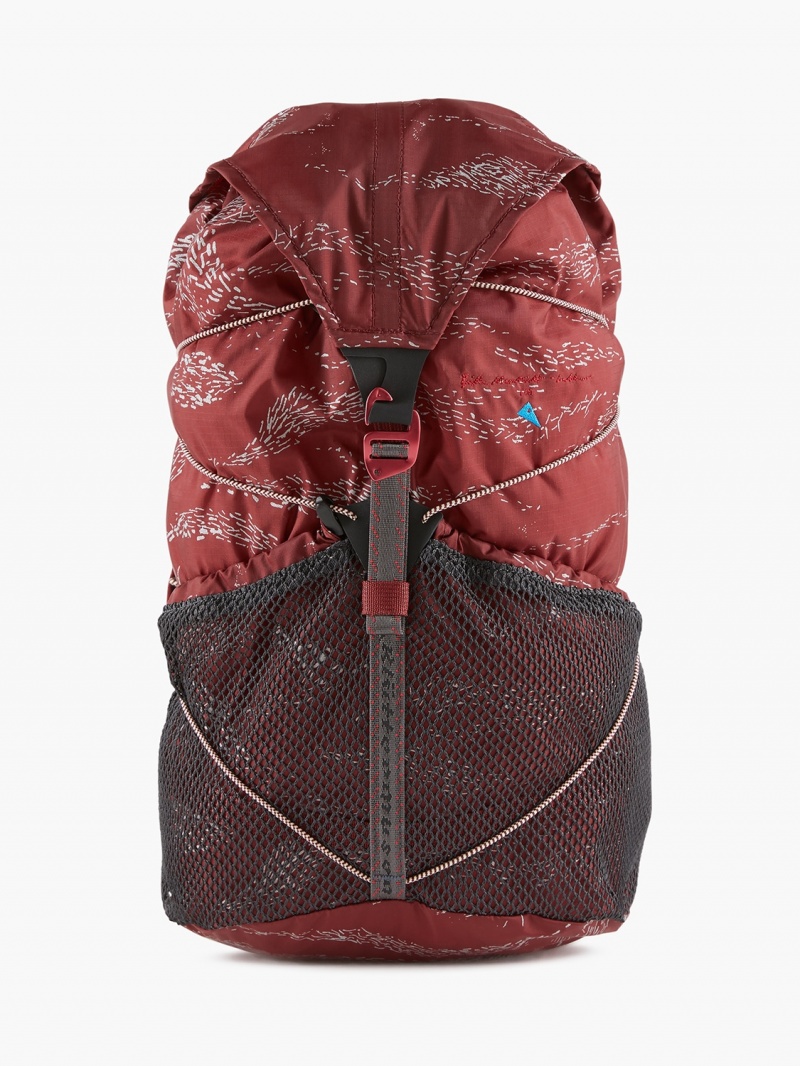 Men Klättermusen 78 Retina Britta Active Backpack Red | 07465YOBF