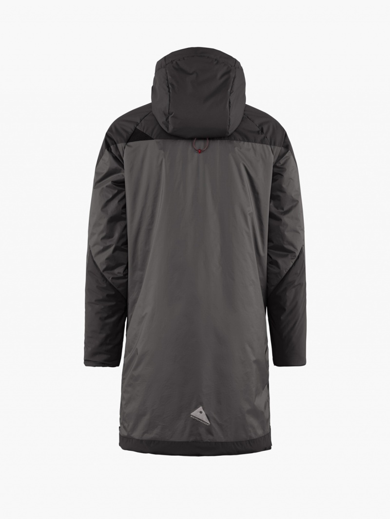 Men Klättermusen Alfheim Parka Black | 64529IYWJ