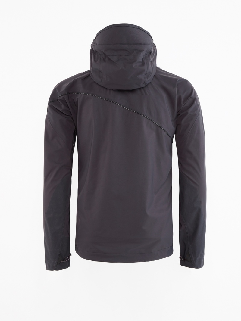 Men Klättermusen Allgrön 2.0 Waterproof Jackets Black | 85306RILU