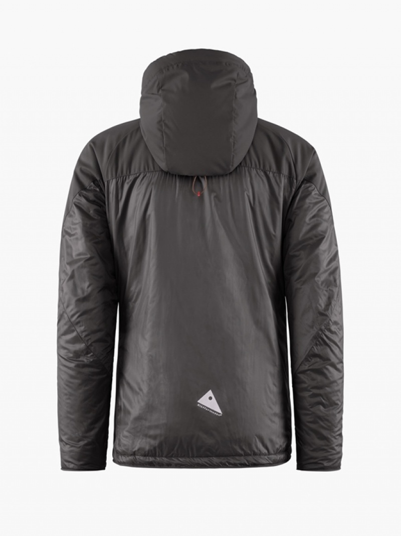 Men Klättermusen Alv Down Jackets Black | 85102OWXL