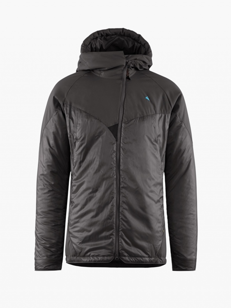 Men Klättermusen Alv Down Jackets Black | 85102OWXL