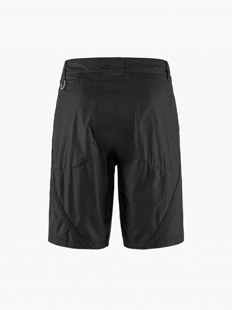 Men Klättermusen Ansur Shorts Black | 81234GTEJ