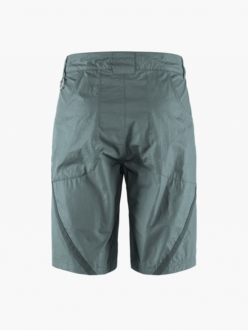 Men Klättermusen Ansur Shorts Blue | 89567INBW