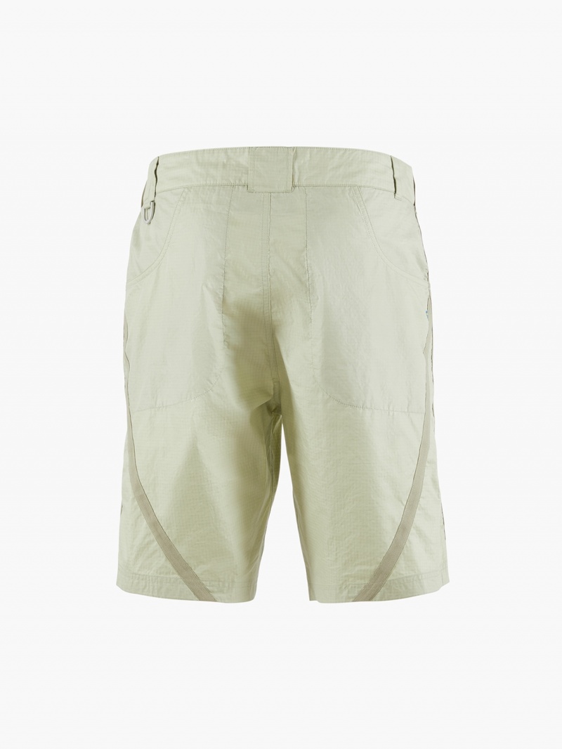 Men Klättermusen Ansur Shorts Green Silver | 17623SHIG