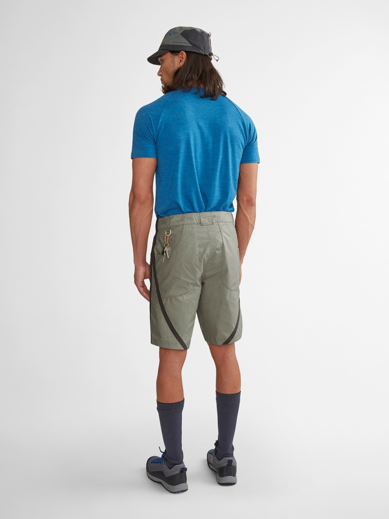 Men Klättermusen Ansur Shorts Green | 74809HXCB