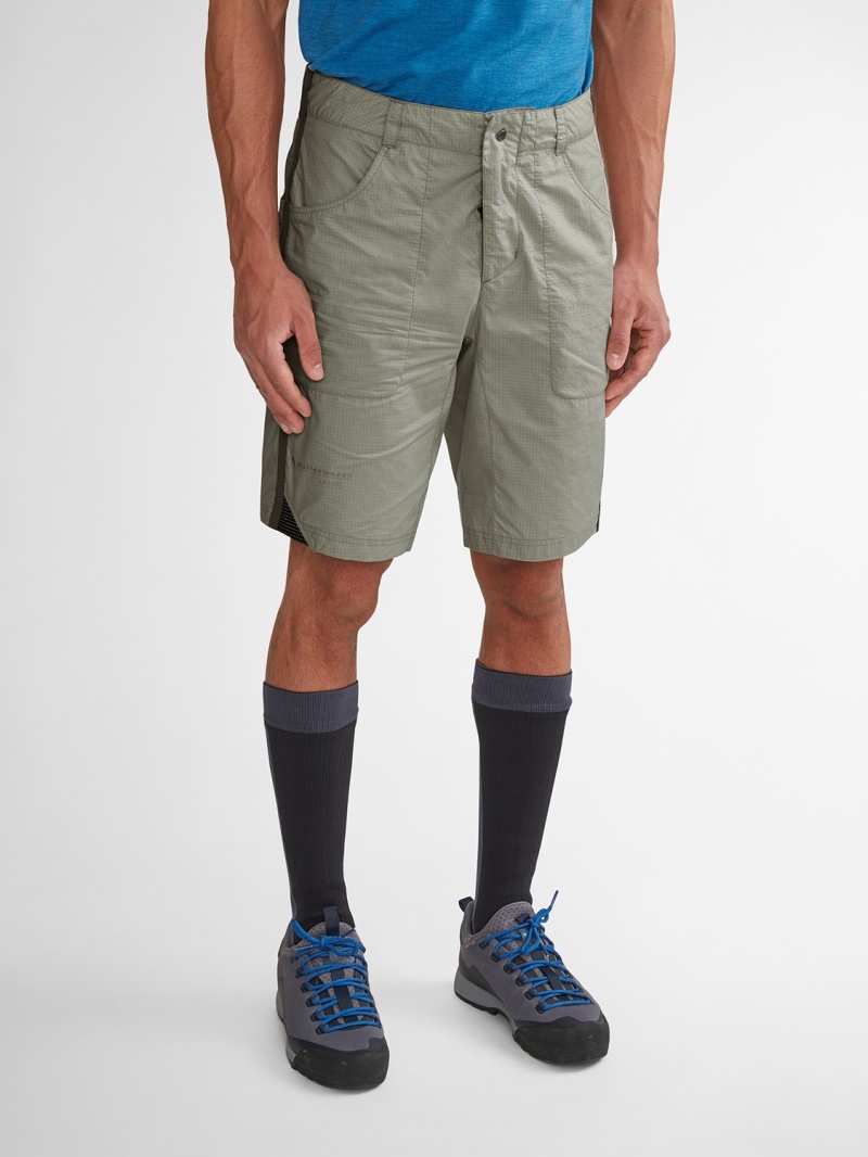 Men Klättermusen Ansur Shorts Green | 74809HXCB