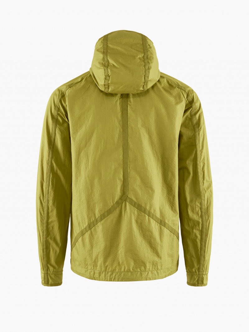 Men Klättermusen Ansur Wind Jacket Green | 61204WGDM