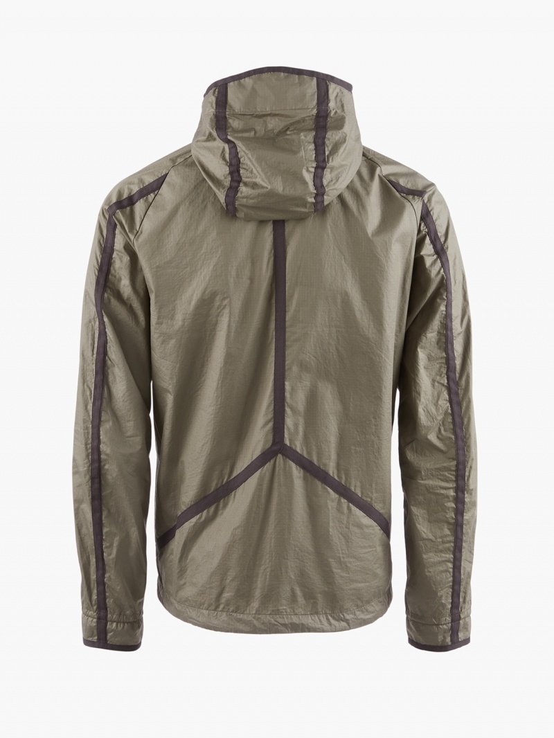 Men Klättermusen Ansur Wind Jacket Green | 48153FTIB