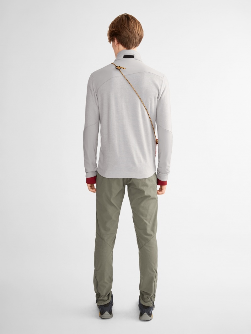 Men Klättermusen Arngrim Fleece Grey | 61347SRHW