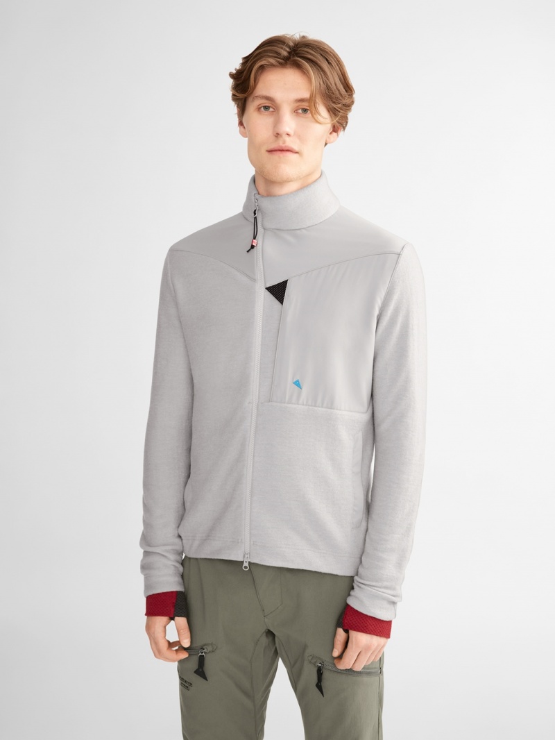 Men Klättermusen Arngrim Fleece Grey | 61347SRHW