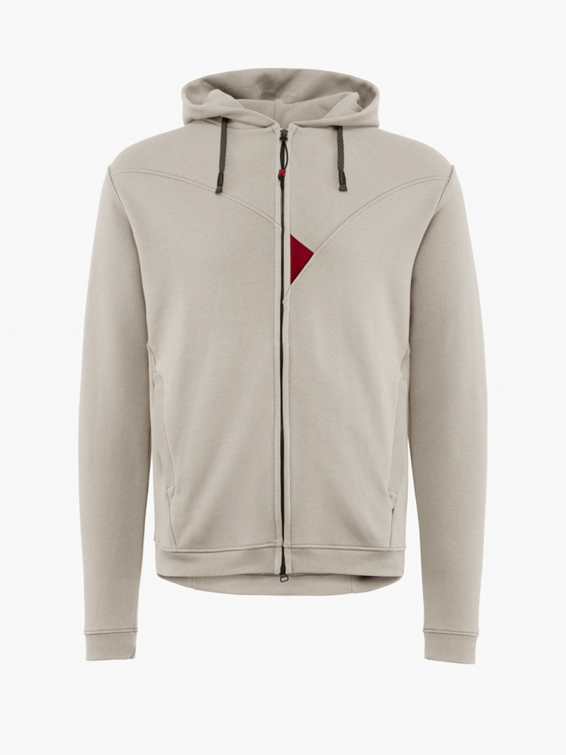 Men Klättermusen Bauge Fleece Grey | 03187XWYH