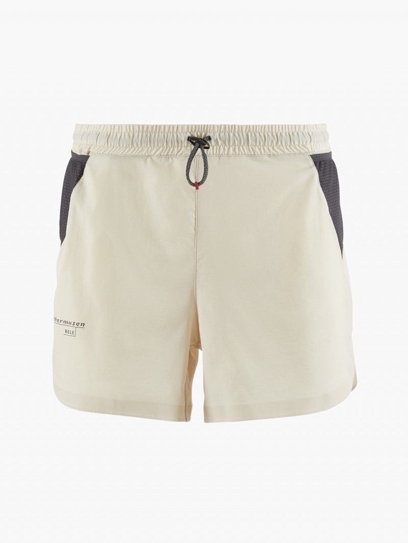 Men Klättermusen Bele Shorts Beige | 84762DPNW