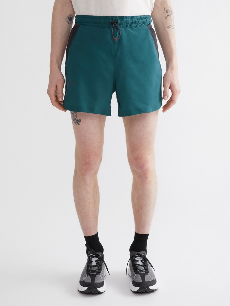 Men Klättermusen Bele Shorts Blue | 73254PVAR