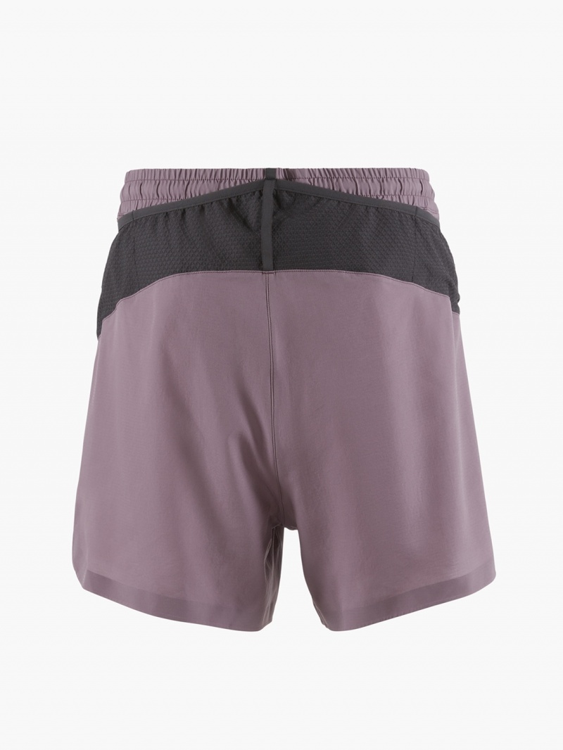 Men Klättermusen Bele Shorts Purple | 76810IASL