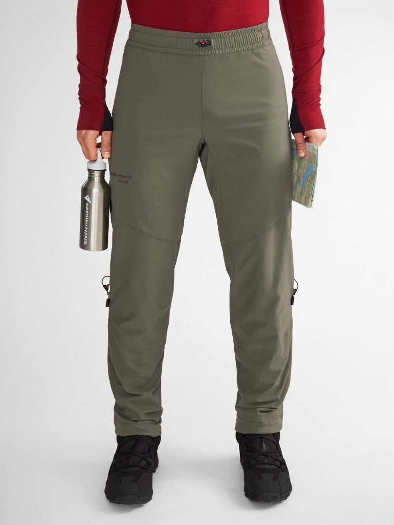 Men Klättermusen Bestla Pants Green | 57914TZJE