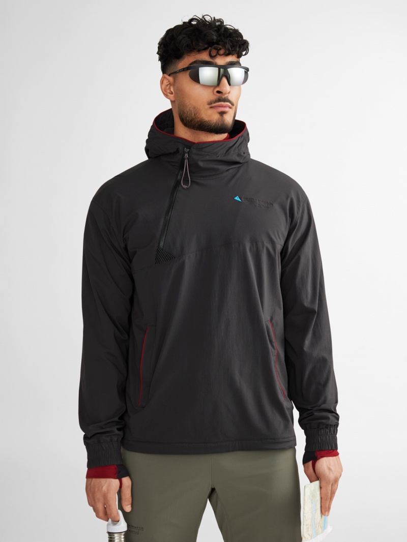 Men Klättermusen Bestla Wind Jacket Blue | 78320TYKG