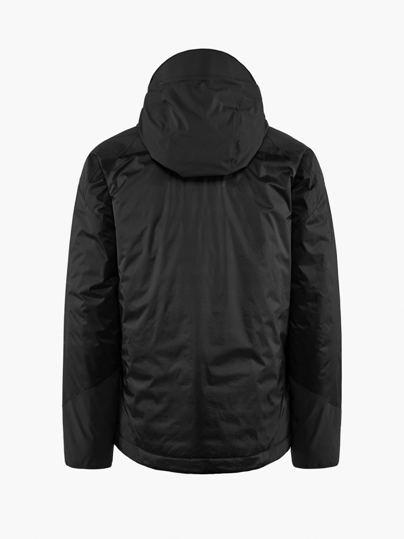 Men Klättermusen Bifrost Down Jackets Black | 38521EWVS