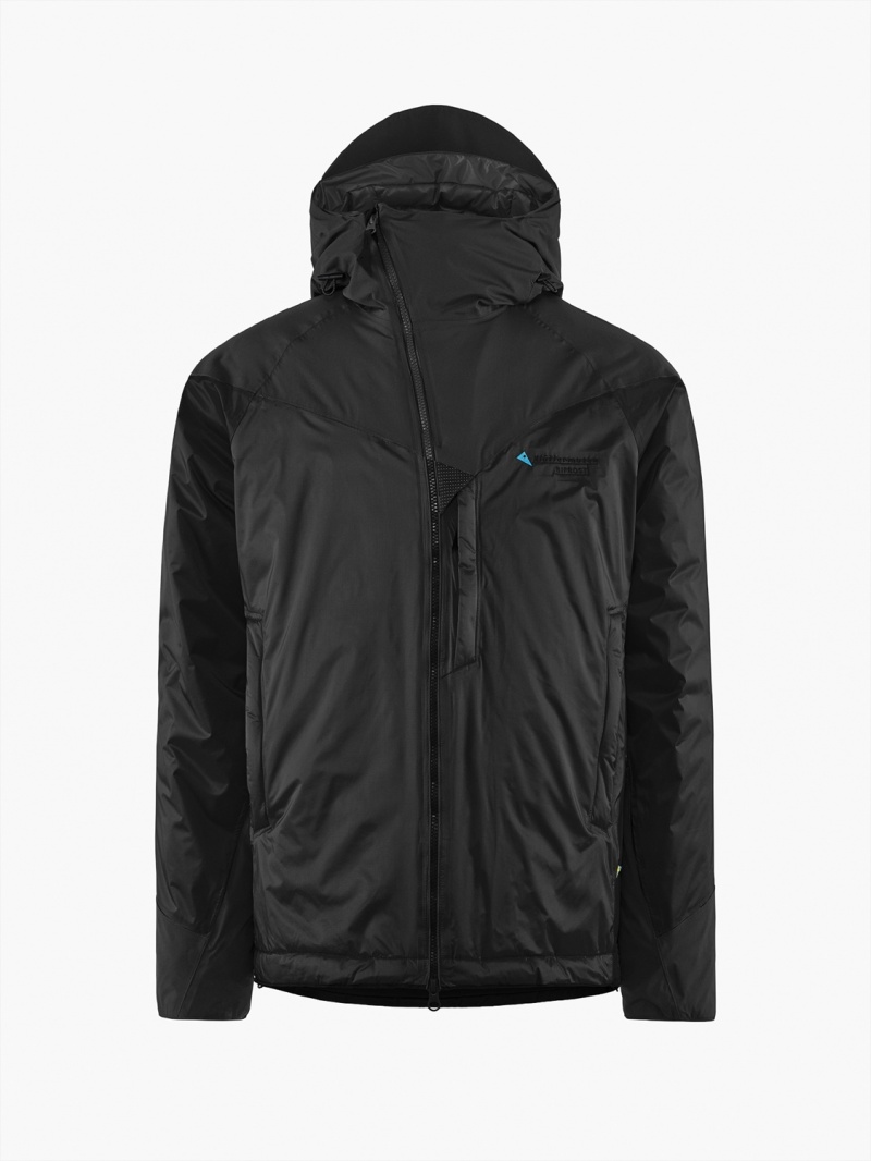 Men Klättermusen Bifrost Down Jackets Black | 38521EWVS